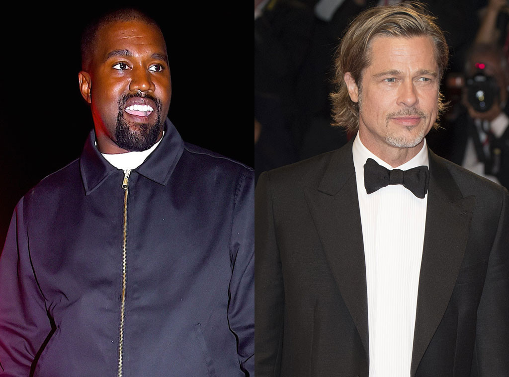Kanye West, Brad Pitt Kanye West, Brad Pitt